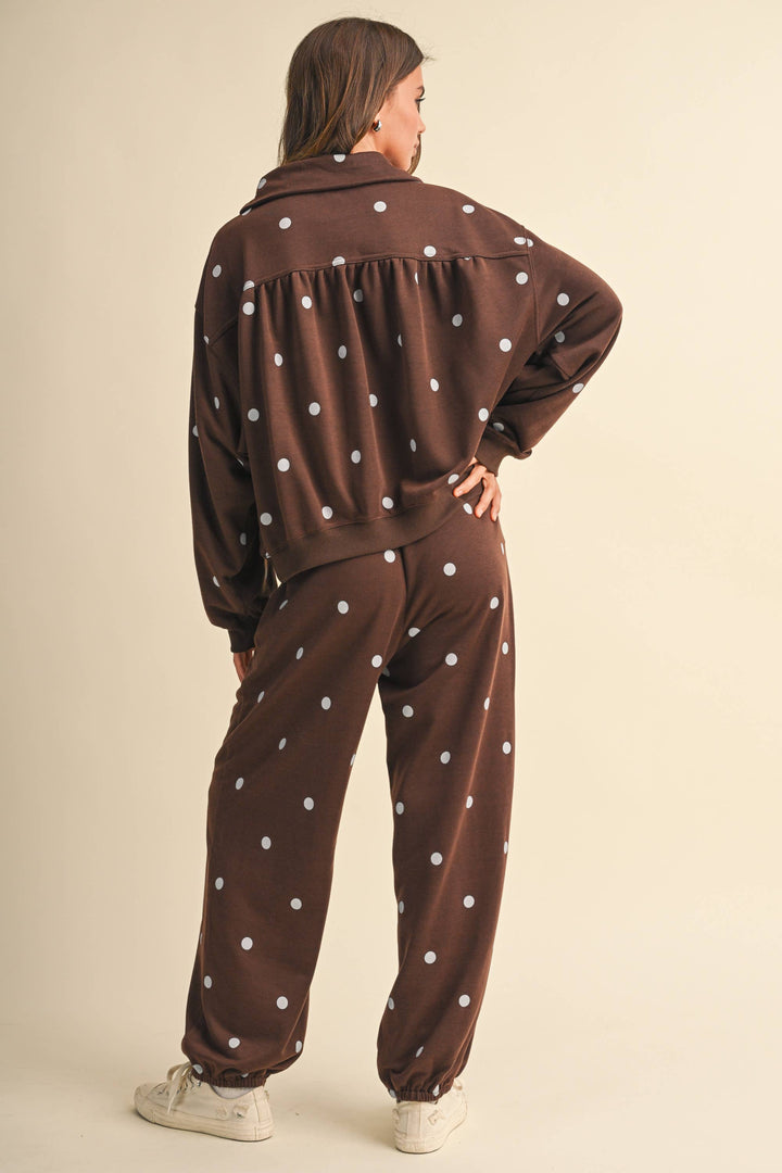Polka Dot Lounge Set