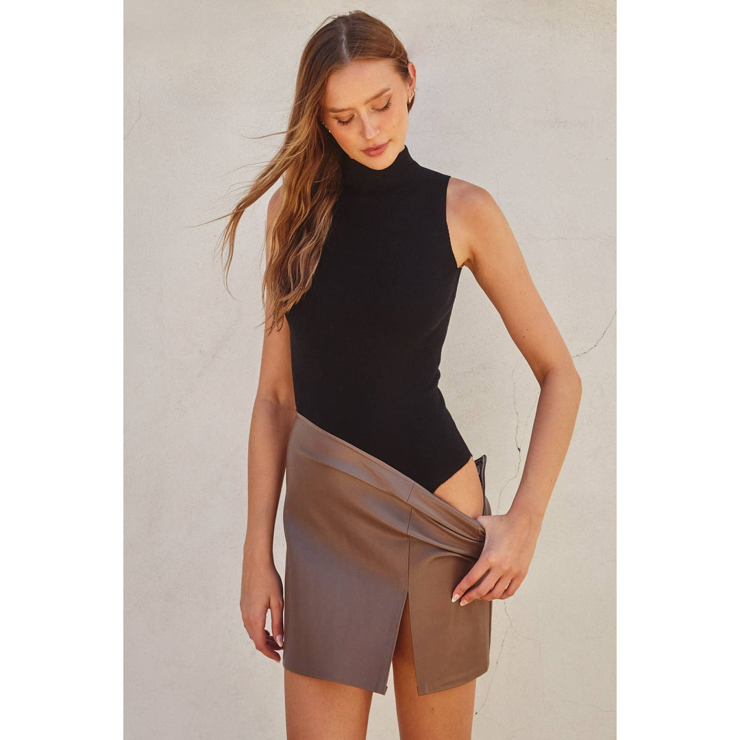 Alta Knit Turtleneck Bodysuit