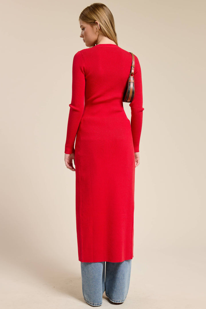 Rossa Longline Knit Cardigan