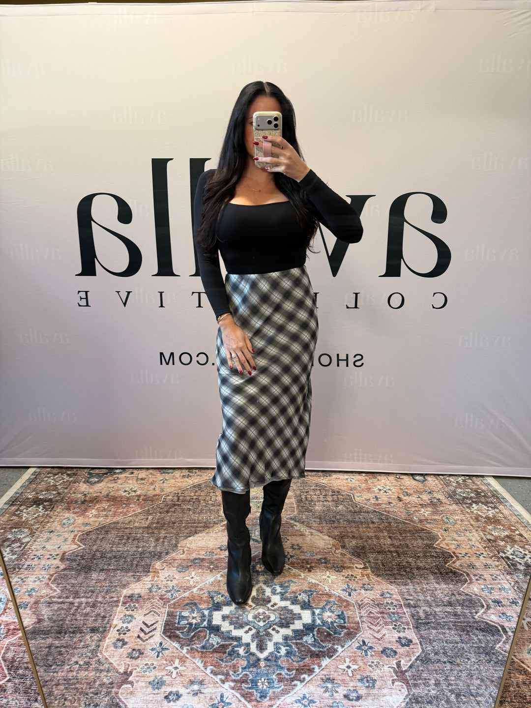 Niki Square Neck Top