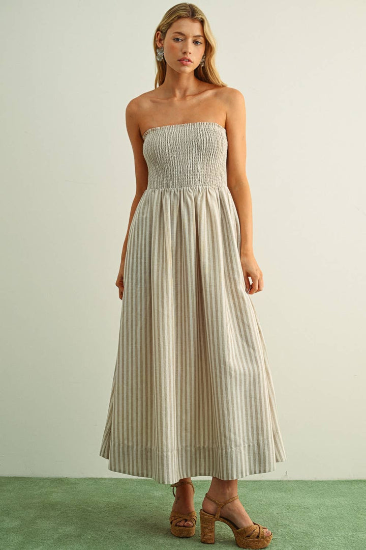 Mila Smock Maxi Dress