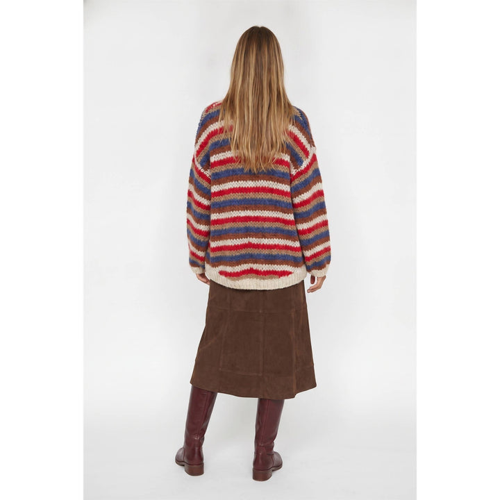 Multi Stripe Cardigan