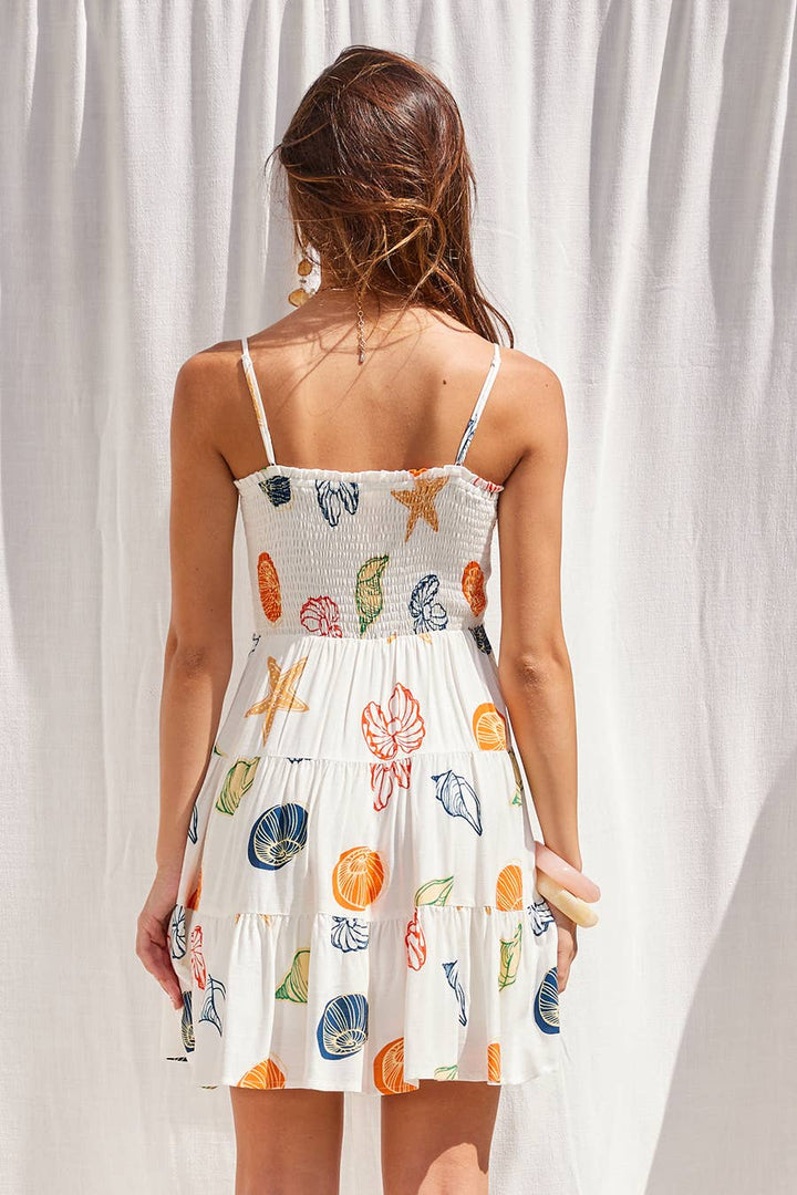 Sunshine State Smocked Mini Dress