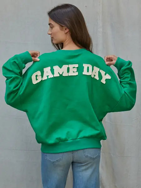 Game Day Oversized Crewneck Sweatshirt