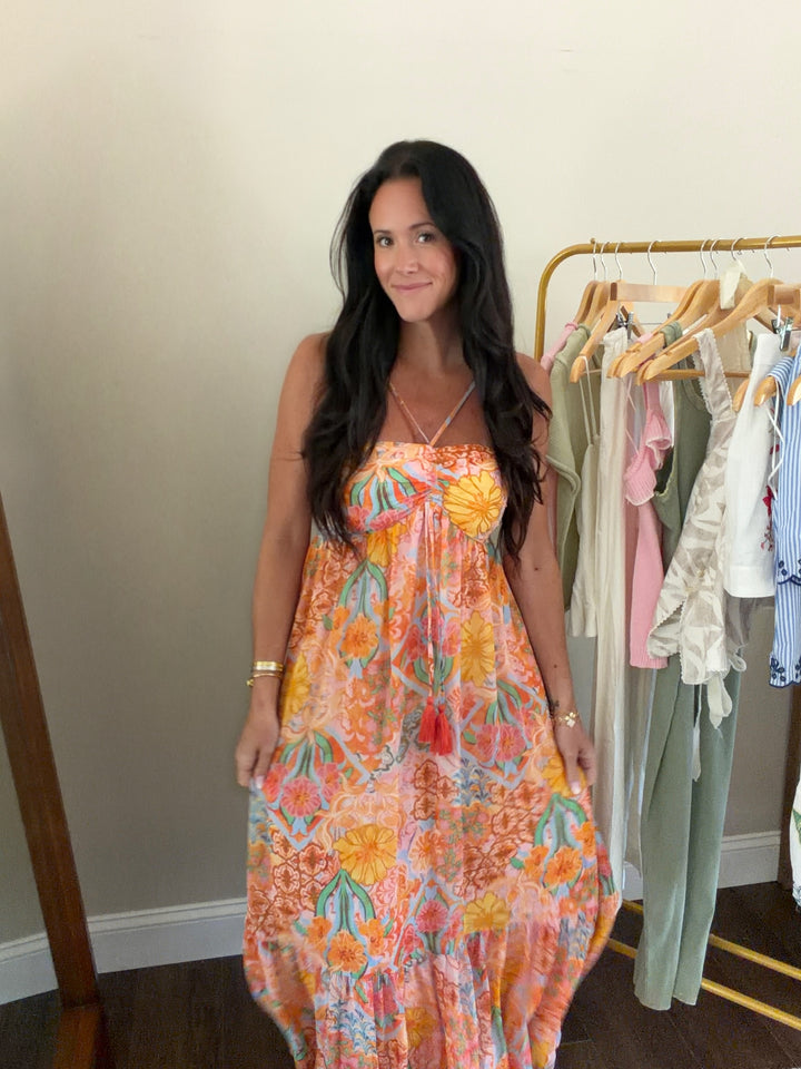 Summer Garden Maxi Dress