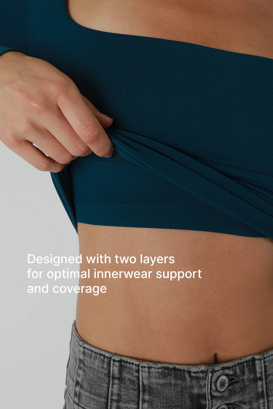 Niki Square Neck Top