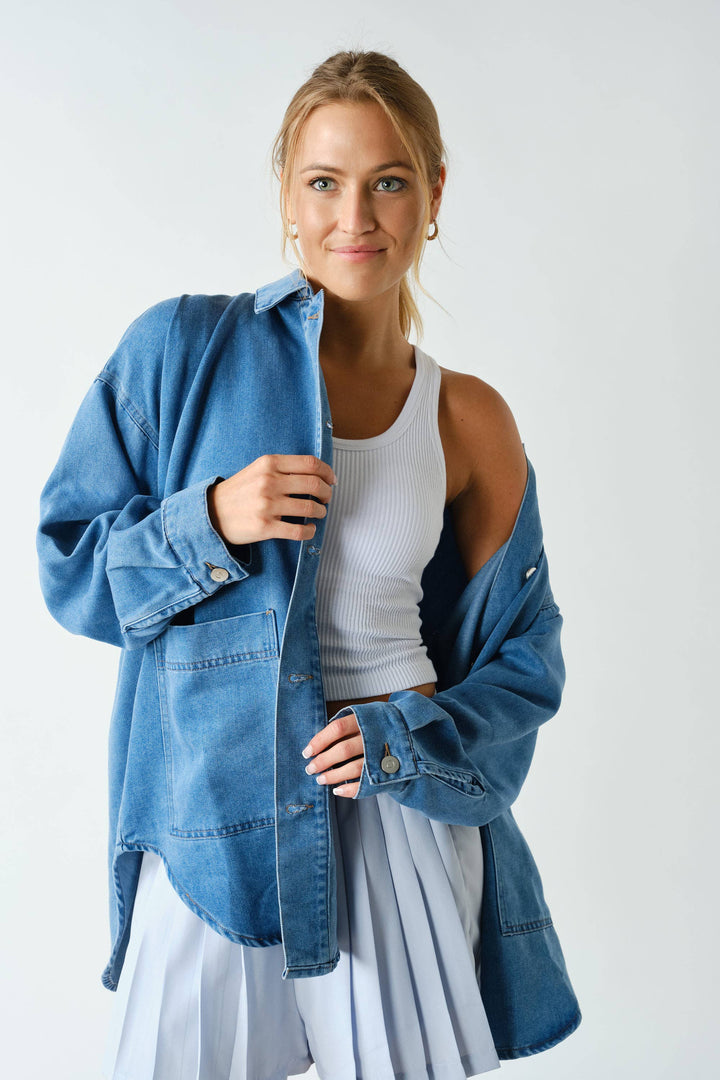 Courtside Oversized Shacket