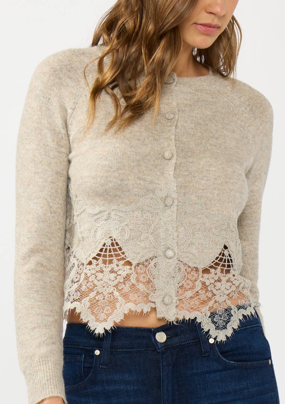 Amelie Lace Cardigan