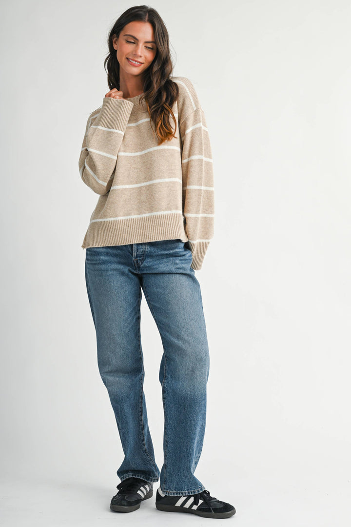 Everyday Relaxed Stripe Sweater