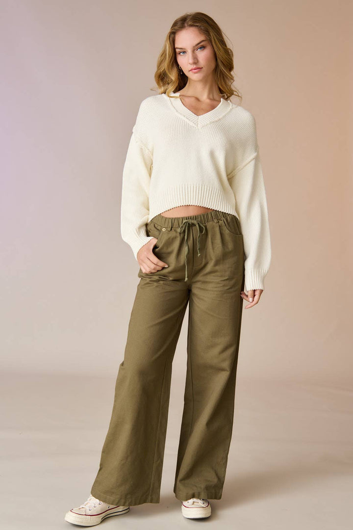 Nancy V Neck Sweater