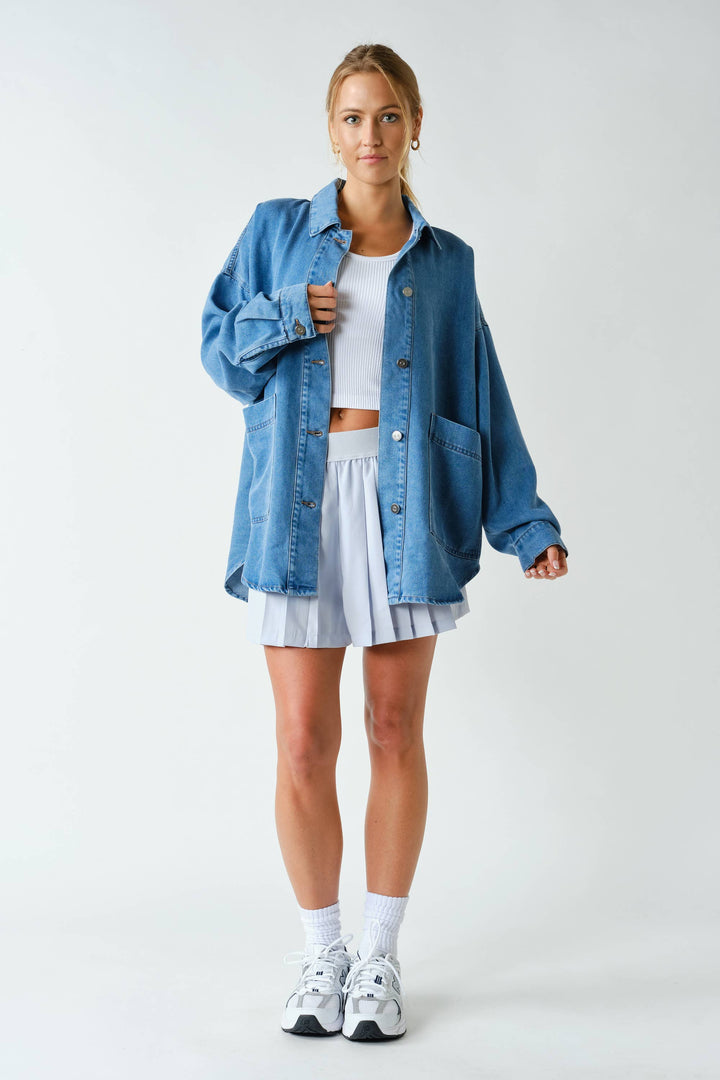 Courtside Oversized Shacket