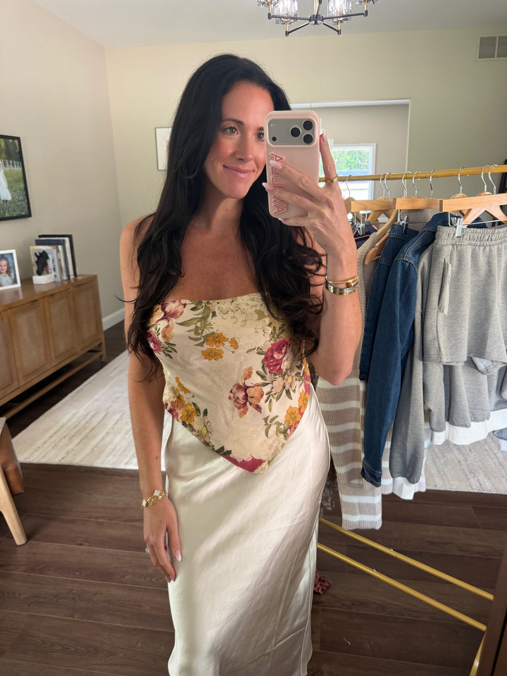 Meadow Floral Scarf Top