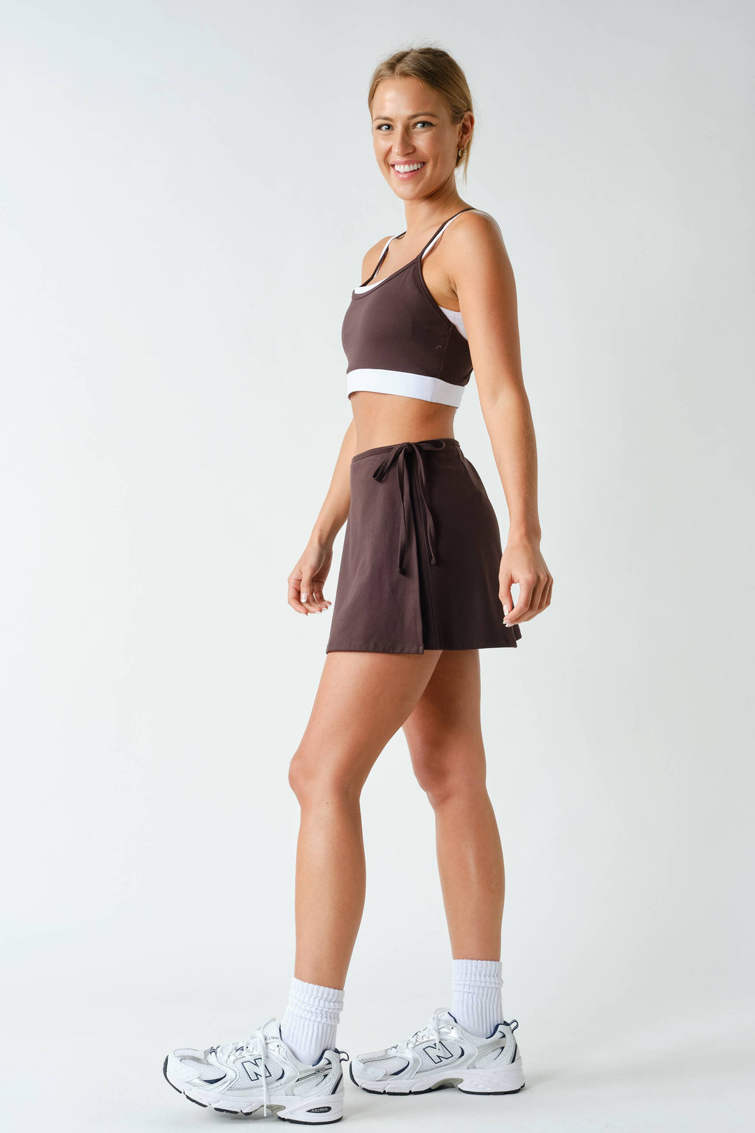 Everyday Contrast Double Strap Sports Bra