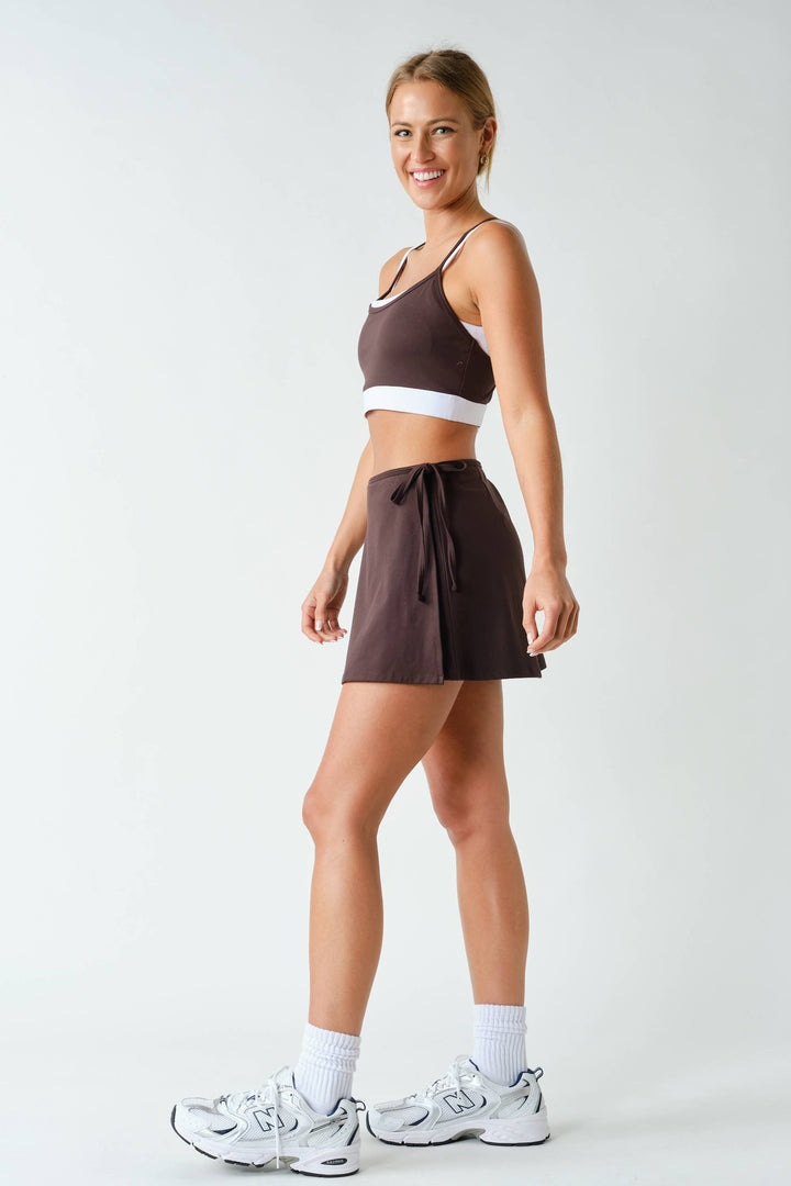 Everyday Contrast Double Strap Sports Bra