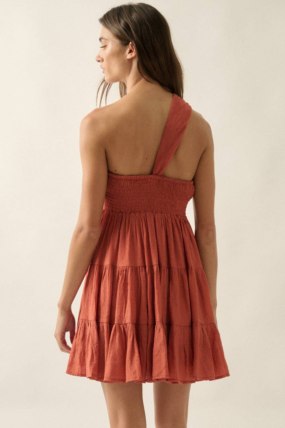 Valencia Keyhole Mini Dress