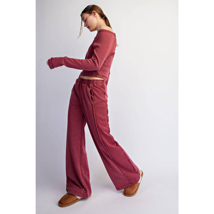 Off Duty Set Mineral Washed French Terry Set