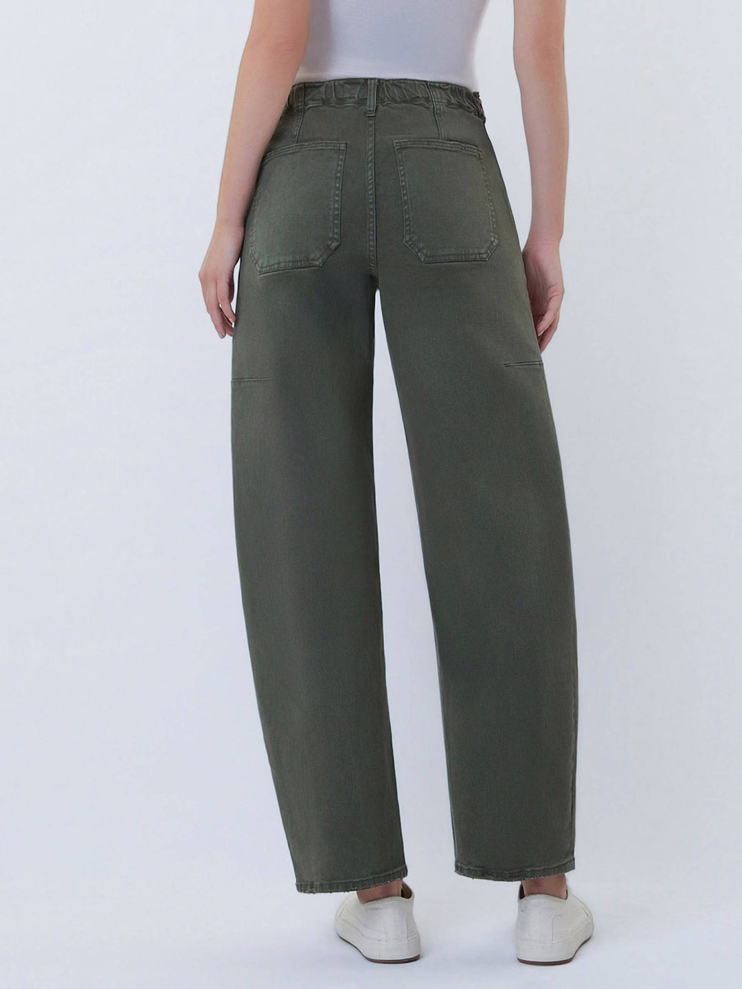 Flying Monkey High Rise Barrel Jeans