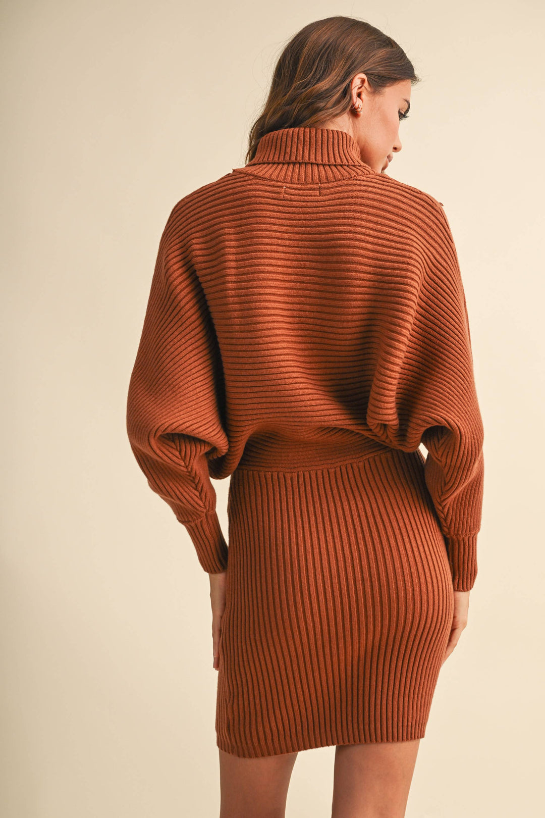 Nola Ribbed Knit Dress