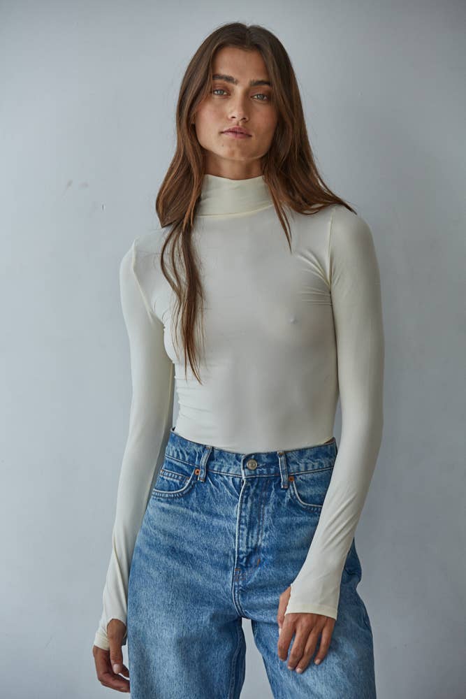 Vera Seamless Turtleneck Bodysuit