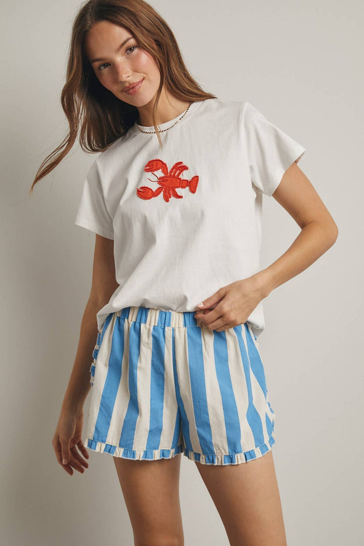 Nantucket Patch Lobster Tee