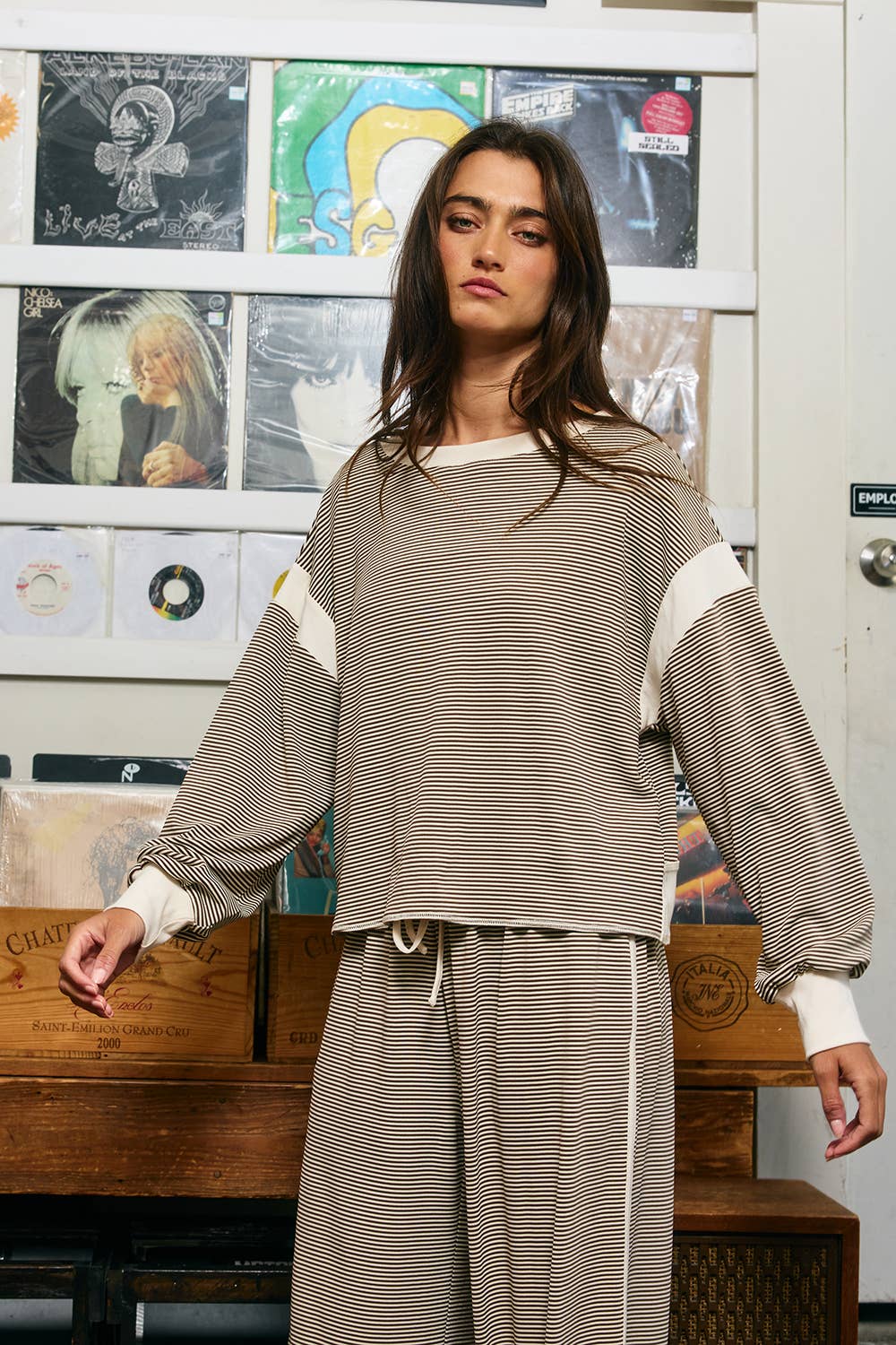 Remi Open Back Knit Pullover
