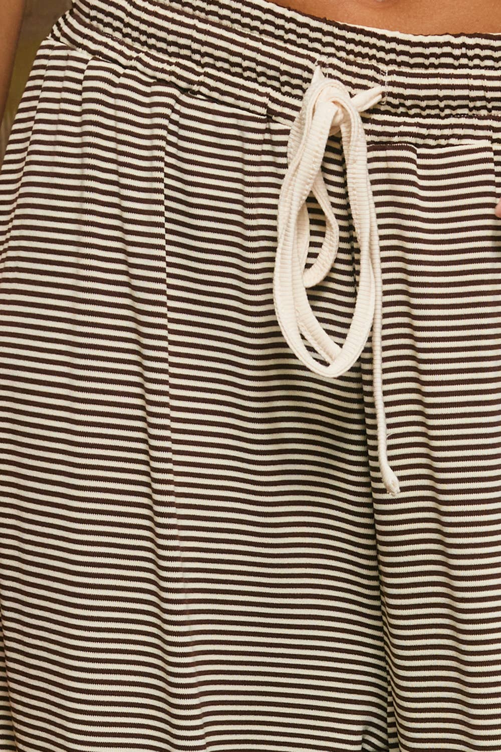 Remi Micro-Stripe Wide-Leg Pants
