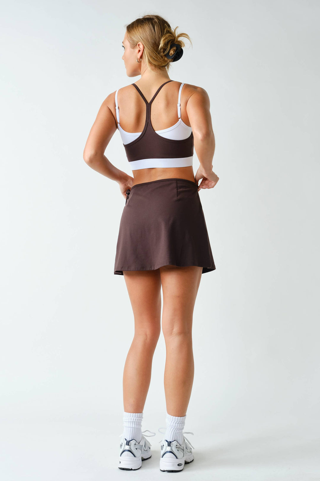 Everyday Contrast Double Strap Sports Bra