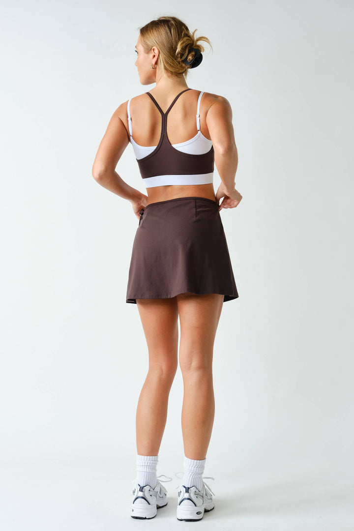 Everyday Contrast Double Strap Sports Bra