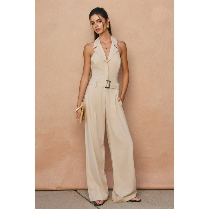 Bari Halter Neck Jumpsuit