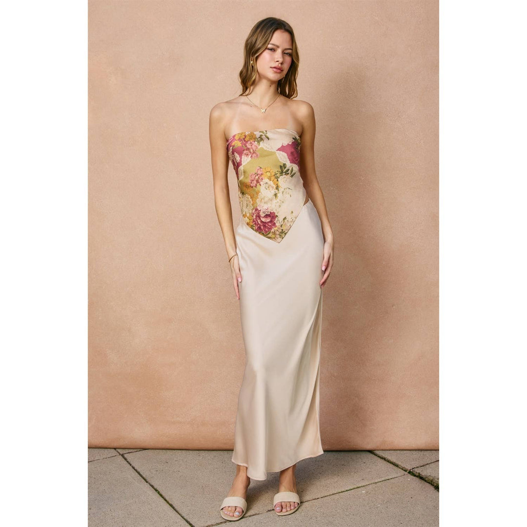 Meadow Floral Scarf Top