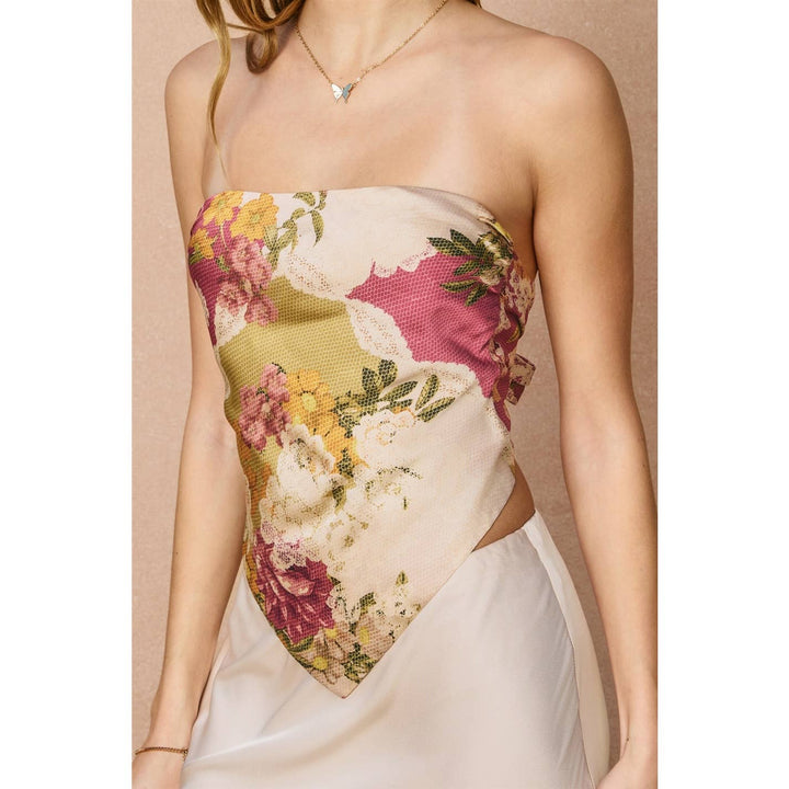 Meadow Floral Scarf Top