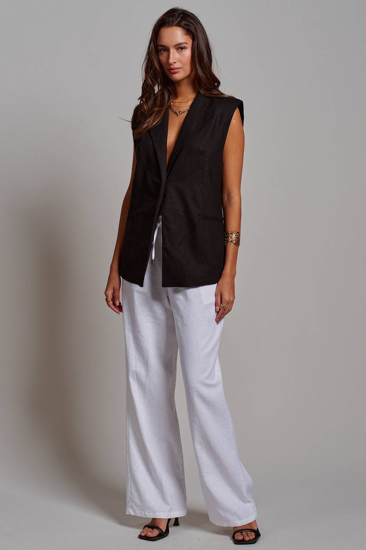 Monroe Tailored Notched Lapel Vest