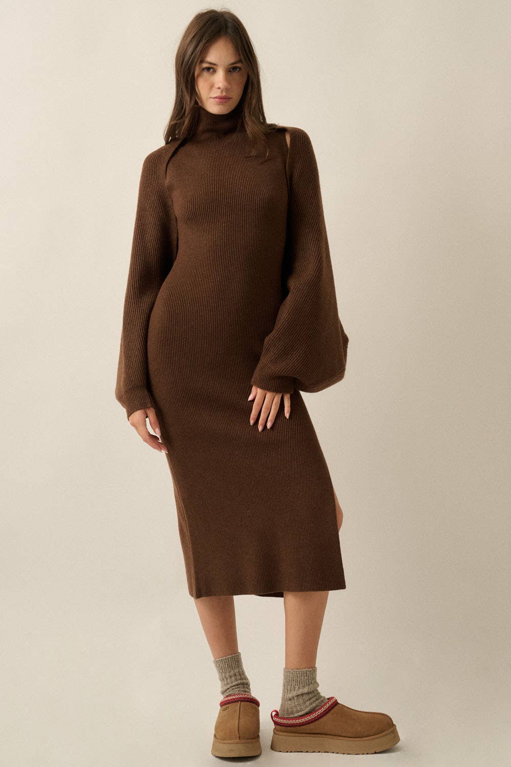 Aria Open-Front Shrug Cardigan