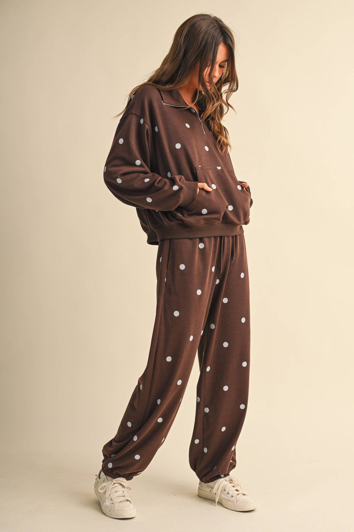 Polka Dot Lounge Set