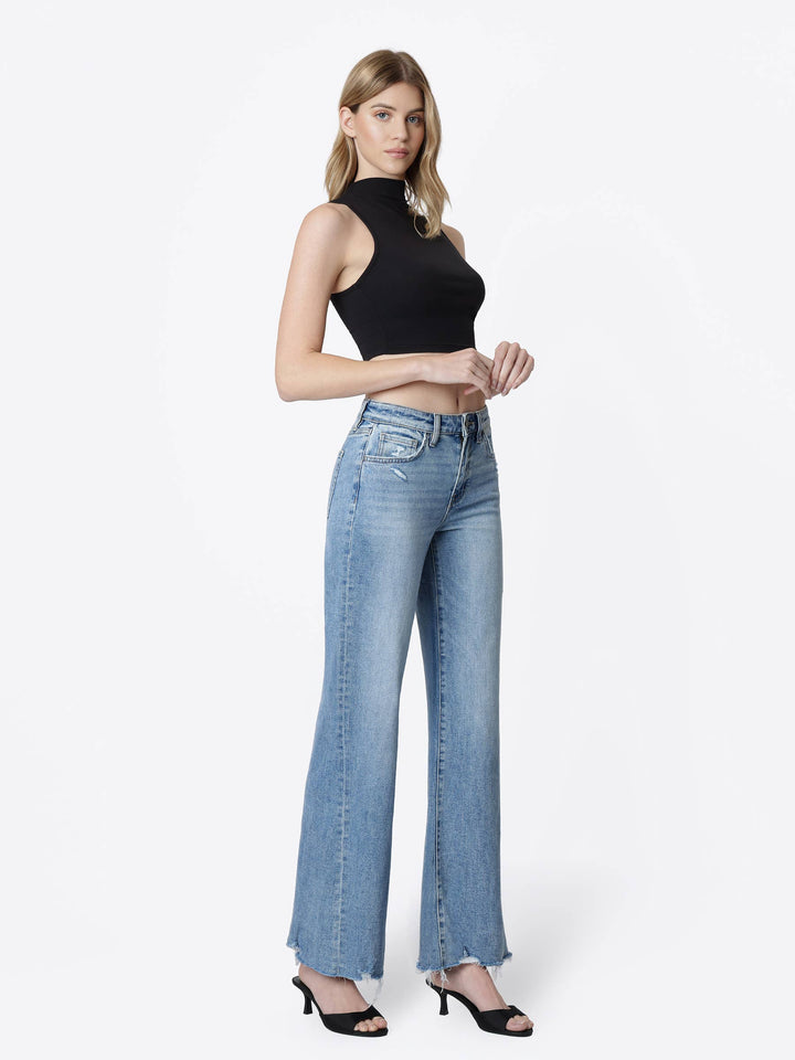 Flying Monkey High Rise Vintage Flare Jean