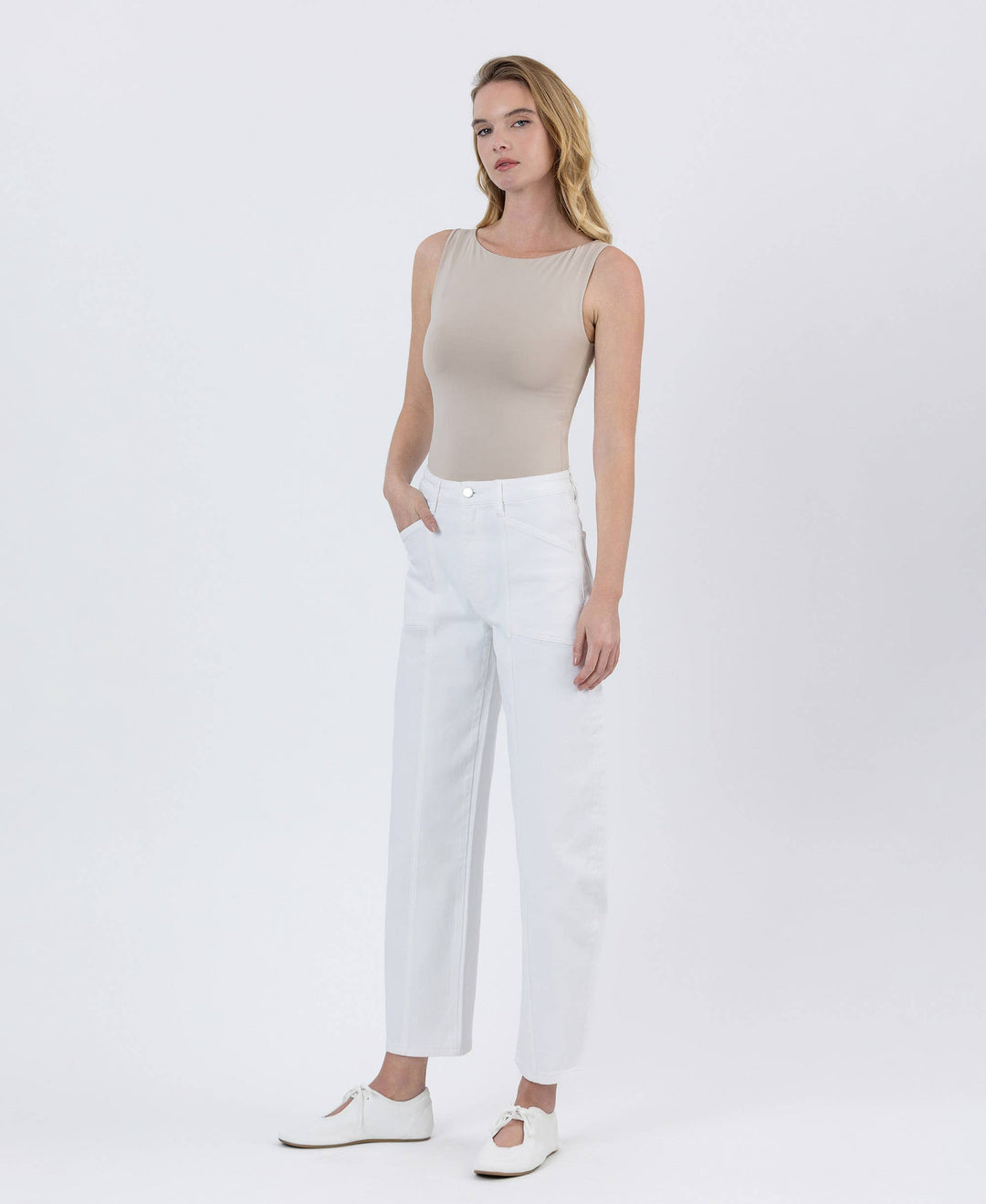 Flying Monkey High Rise Barrel Jeans