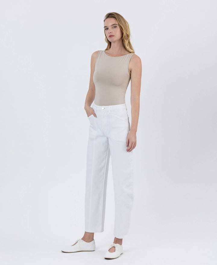 Flying Monkey High Rise Barrel Jeans
