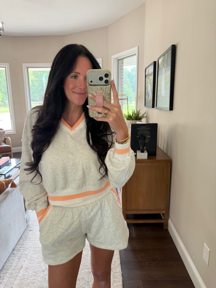 Sunday Morning Top and Short Lounge Set