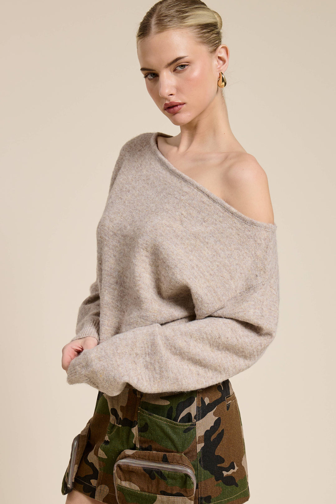 Sienna Off Shoulder Sweater