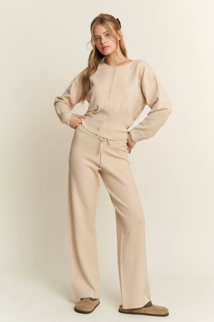 Mila Knit Button Cardigan