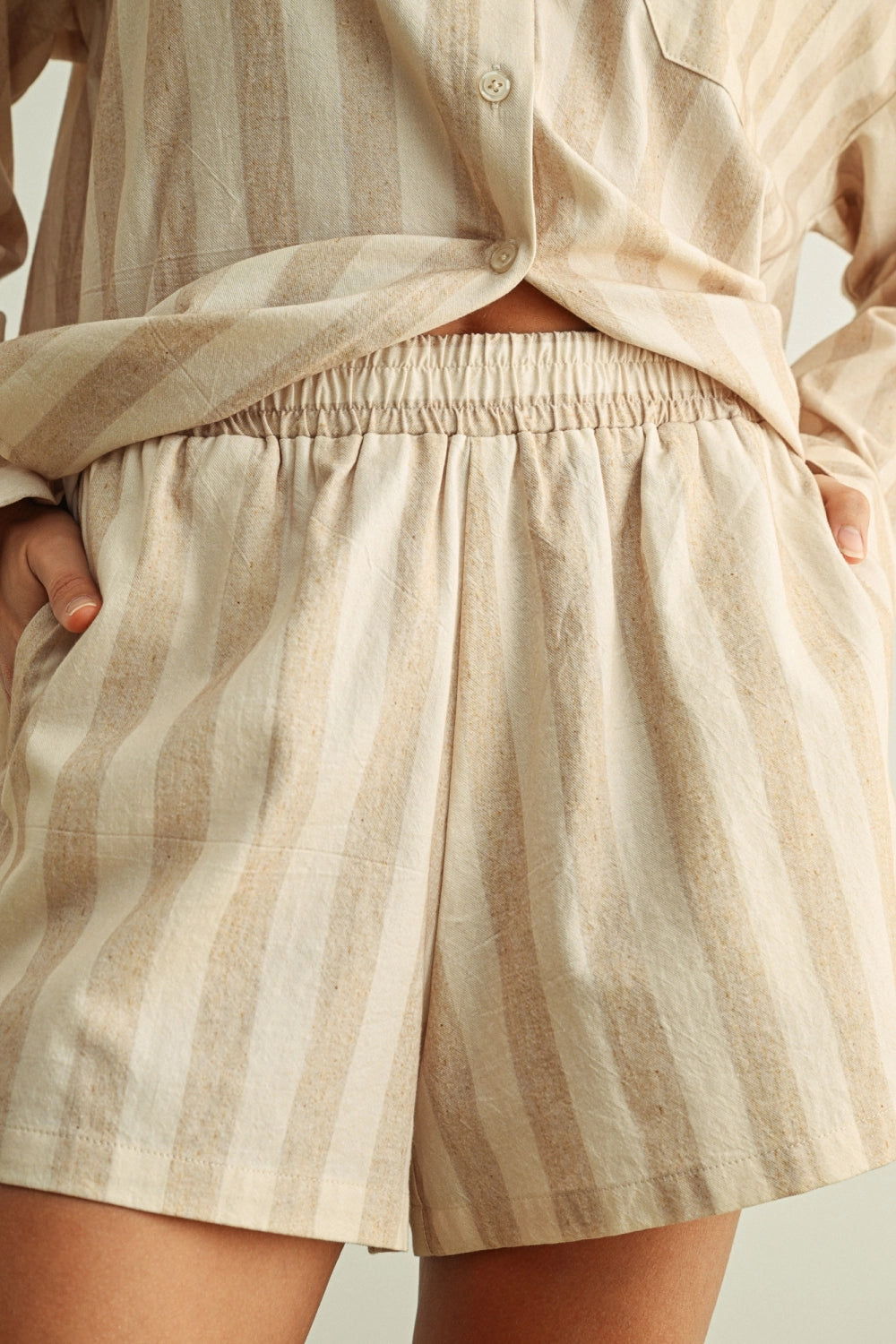 Banda Striped Short Set
