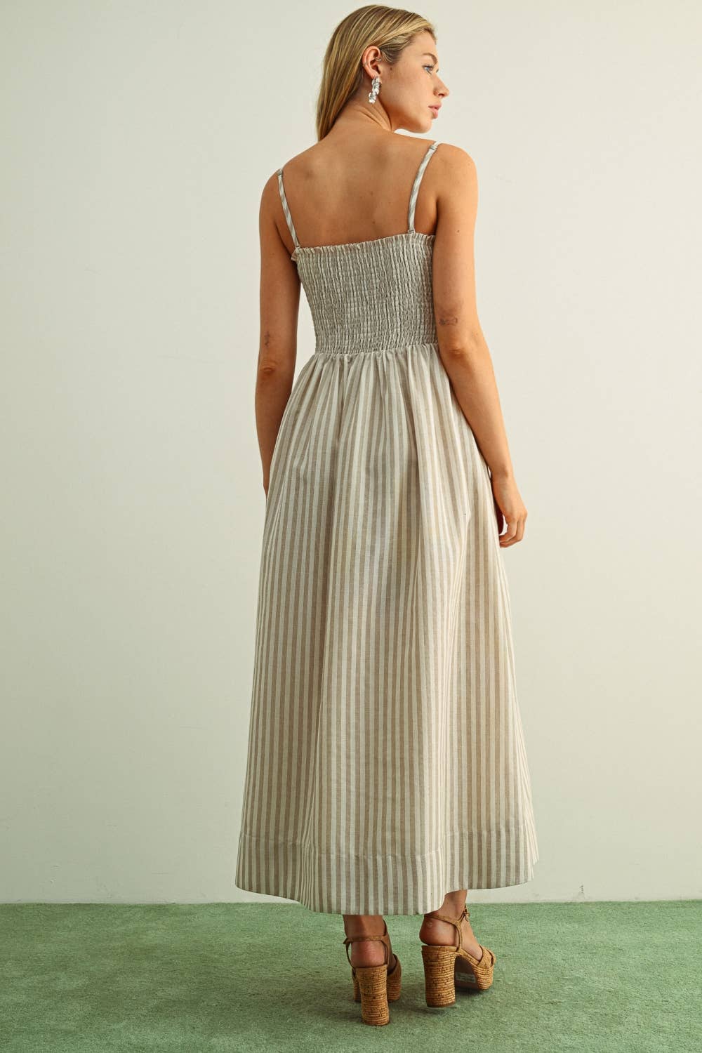 Mila Smock Maxi Dress