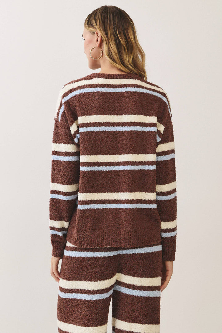 Marcella Striped Knit Set