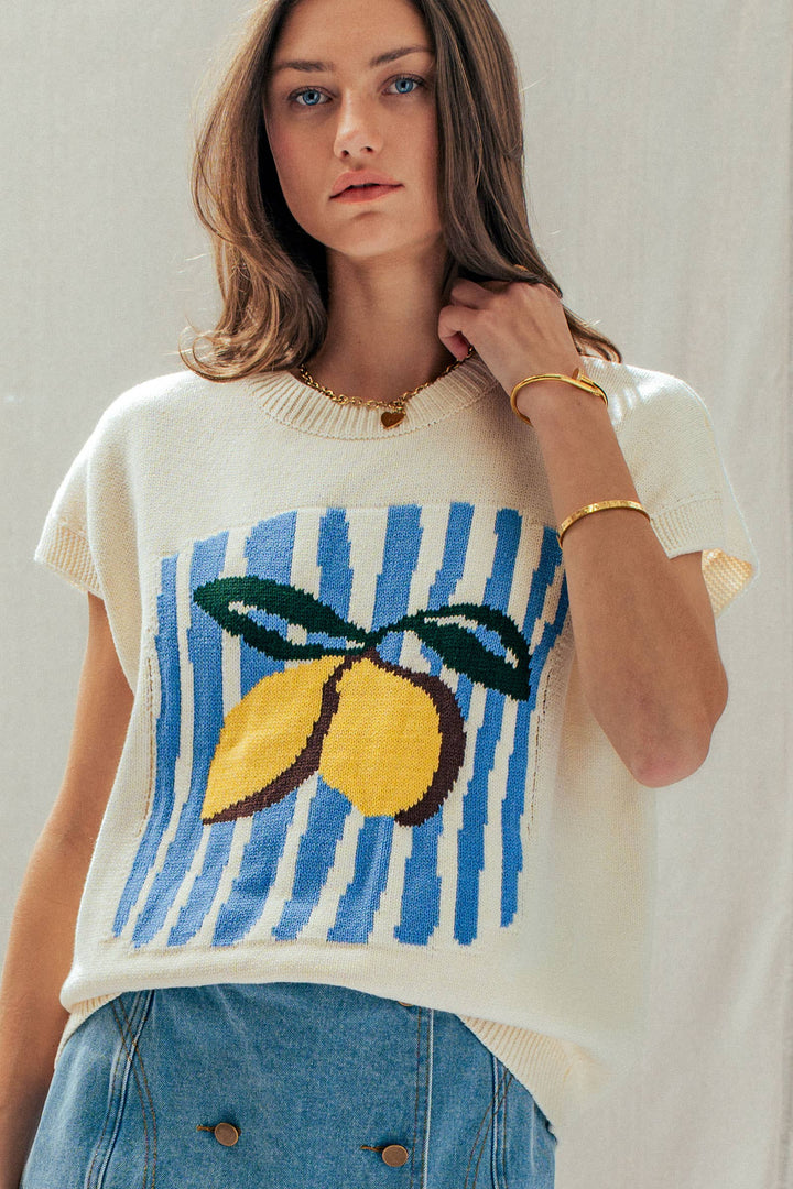 Limoncello Knit Vest