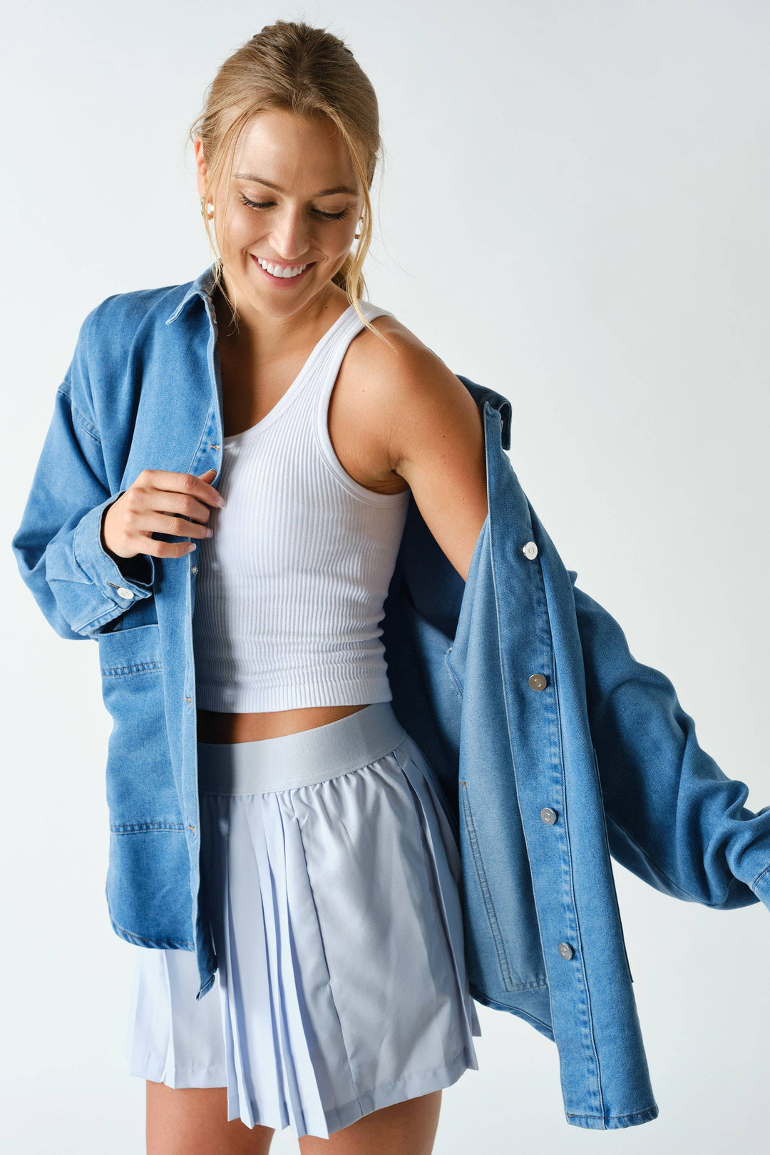 Courtside Oversized Shacket