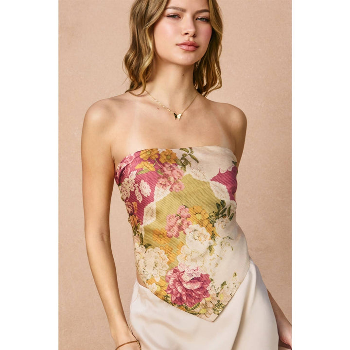 Meadow Floral Scarf Top