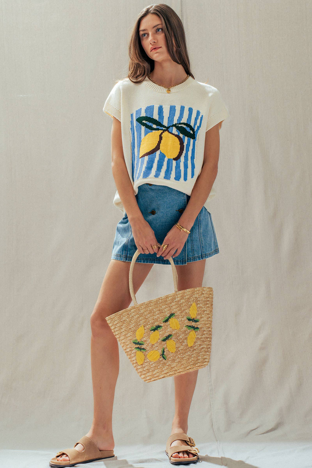 Limoncello Knit Vest