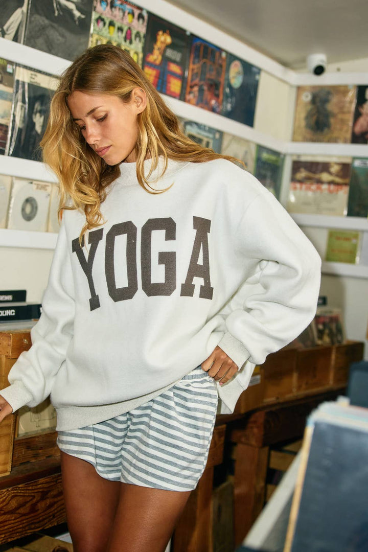 Studio Girl Reversible Mockneck Sweatshirt