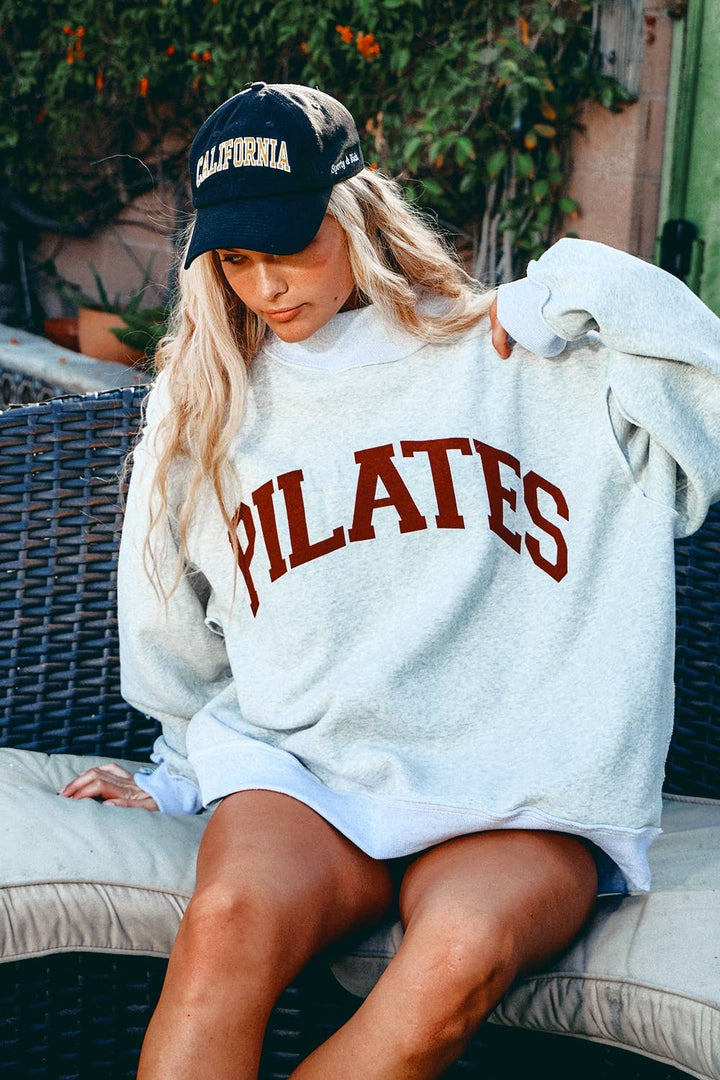 Studio Girl Reversible Mockneck Sweatshirt