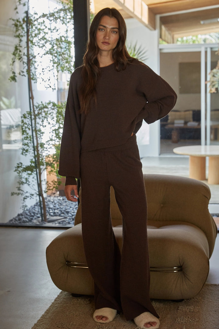 Andre Knit Wide Leg Pants